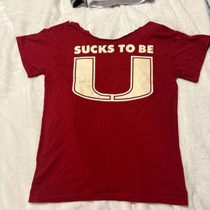 sucks to be U florida state shirt